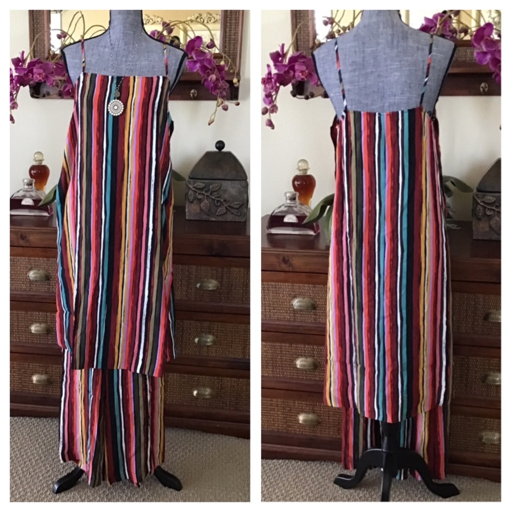 Free People 2-Piece Ruby Long Tank Pants Set. NWT. - Picture 4 of 8